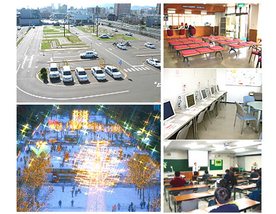 北海道中央自動車学校の教習所写真